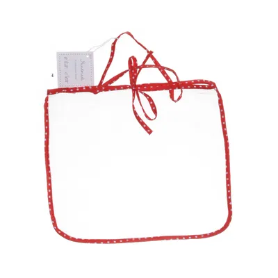 Canvas tas (Wit, Rood) van Oskar & Ellen