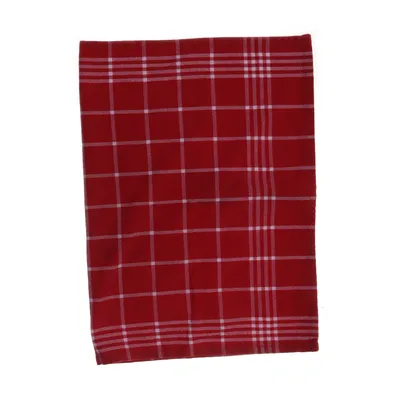 Kitchen towel (Red, White) from Classic Textile of Sweden Cotton, Recycled polyester
