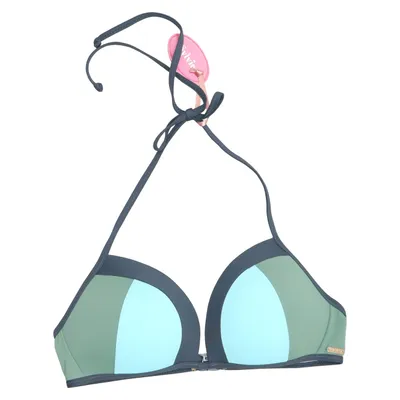 Bikini top (Blå, Grøn, Sort) fra Sylvie Elastan, Polyamid
