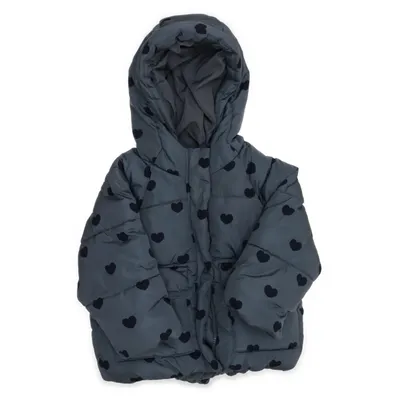 Winter jacket (Gray, Black) from Zara Polyester