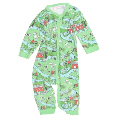 Sparkedragt (Grøn, Flerfarvet) fra Baby by Lindex Bomuld