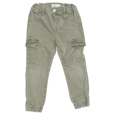 Cargobukser (Grøn) fra Mini Gina Tricot Bomuld, Elastan