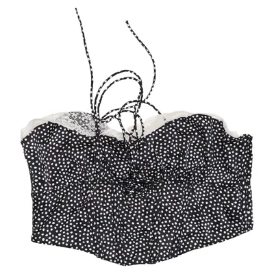 Bustier (Black, White) from For Love & Lemons Elastane, Polyamide, Polyester