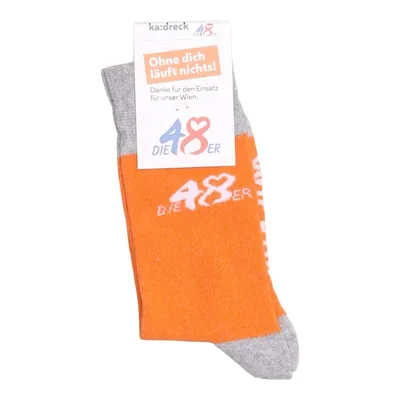 Strumpor (Orange, Grå) från Die Die Fashion Elastan, Nylon, Återvunnen bomull, Återvunnen polyester