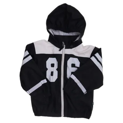 Regnjacka (Svart, Vit) från Peekaboo Polyester, Polyuretan