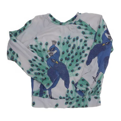 Långärmad t-shirt (Vit, Flerfärgad) från Mini Rodini Ekologisk bomull, Elastan