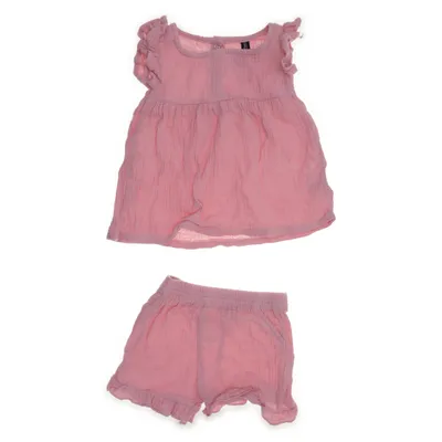 Set (Rosa) från Newborn Bomull