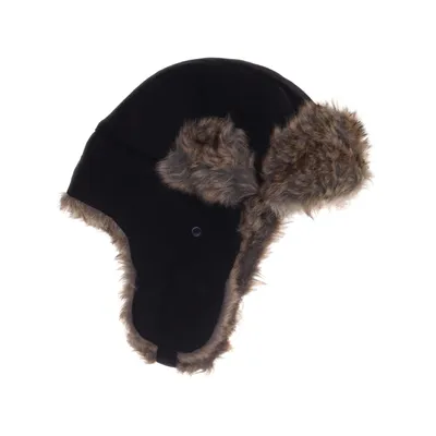 Trapperhat (Sort, Brun) fra Sätila Akryl, Polyamid, Polyester
