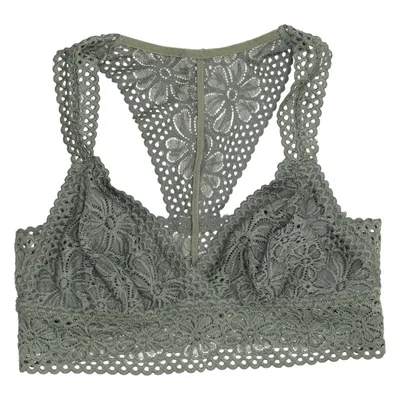 Brassière (Vert) de Aerie Coton, Élasthane, Polyamide