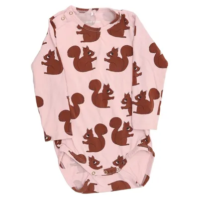 Body (Pink, Brown) from Mini Rodini Elastane, Organic cotton