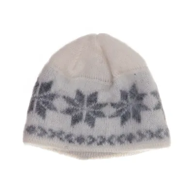 Beaniemössa (Vit, Grå) från Varma Ull
