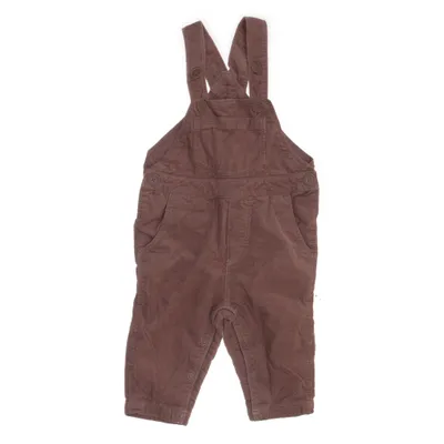 Hängselbyxor (Brun) från Wheat Bomull