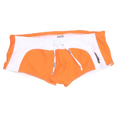 Badebukser (Orange, Hvid) fra Aussiebum Elastan, Polyamid