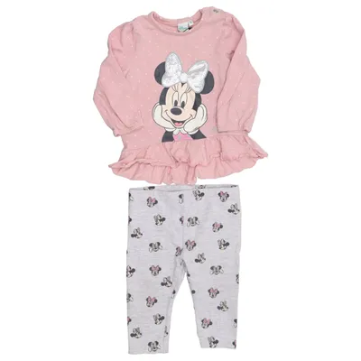 Set (Pink, Gray) from Disney Baby Cotton, Elastane, Polyester