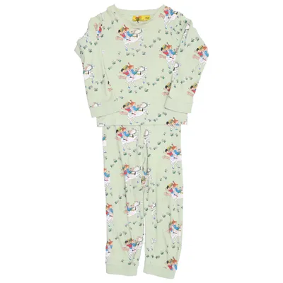 Pyjama (Vert, Multicolore) de Pippi Långstrump Coton biologique