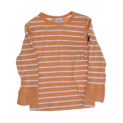 Langærmet t-shirt (Orange) fra Polarn O. Pyret