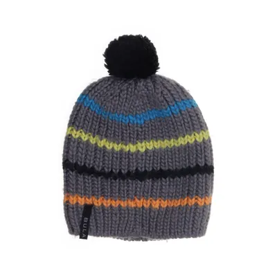 Bobble hat (Gray, Multicolored) from Bula Acrylic, Wool