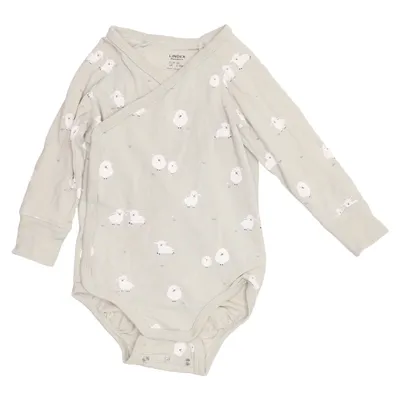 Body (Grøn, Flerfarvet) fra Lindex Newborn Bomuld, Elastan
