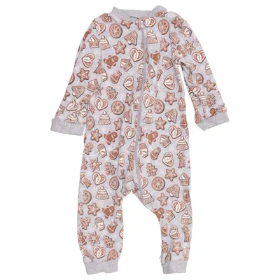 Rompertjes (Grijs, Bruin, Wit) van Petite Mini Katoen