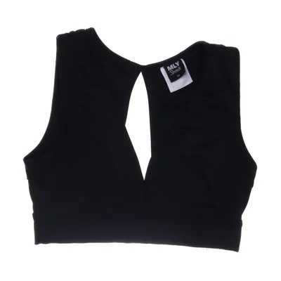 Sports bra (Black) from MLY Sports Elastane, Polyester