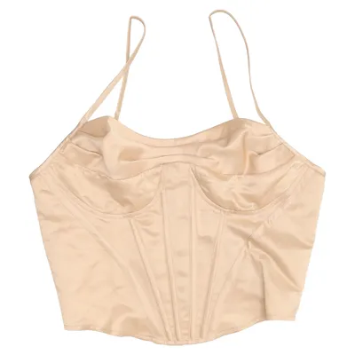 Bustier (Beige) von PrettyLittleThing Polyester