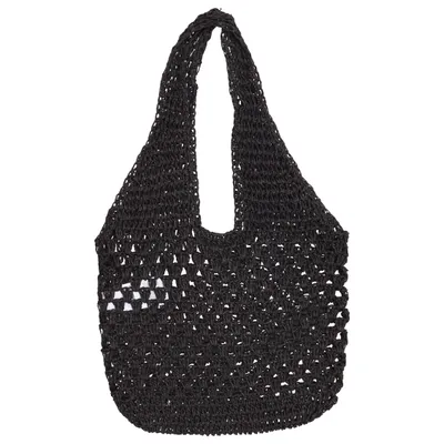 Strandtas (Zwart) van Gina Tricot