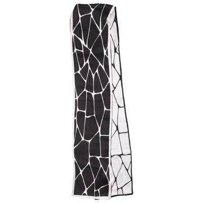 Cravat (Zwart, Wit) Zijde