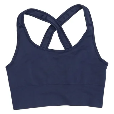 Brassière (Bleu) de MyProtein Élasthane, Polyamide