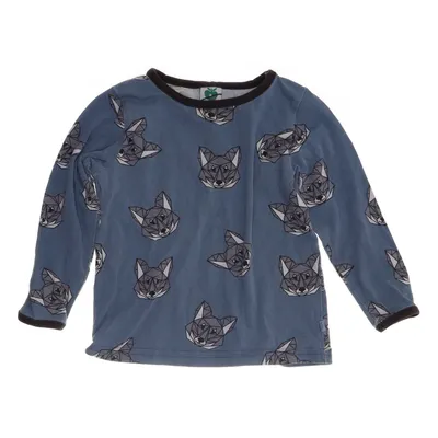 Långärmad t-shirt (Blå, Grå, Vit) från Småfolk Bomull, Elastan, Modal