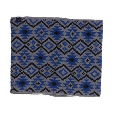 Tube scarf (Gray, Blue, Multicolored) from Polarn O. Pyret Acrylic, Polyester, Wool