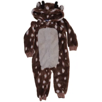 Onesie (Bruin, Meerkleurig) van JBC Katoen, Elastaan, Polyester, Imitatiebont