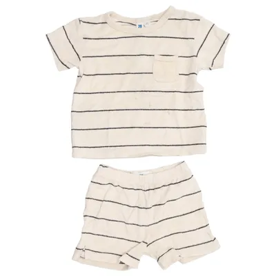 Set (Beige, Multicolored) from Rikiki Cotton, Polyester