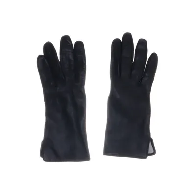 Leren handschoenen (Zwart)