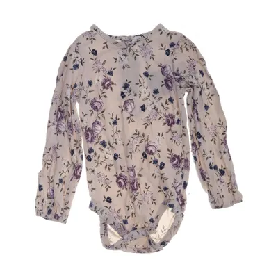 Romper (Beige, Meerkleurig) van Newbie by KappAhl Katoen, Elastaan