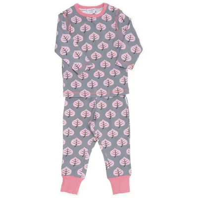 Pyjamas (Grå, Flerfärgad) från Maxomorra Bomull, Elastan