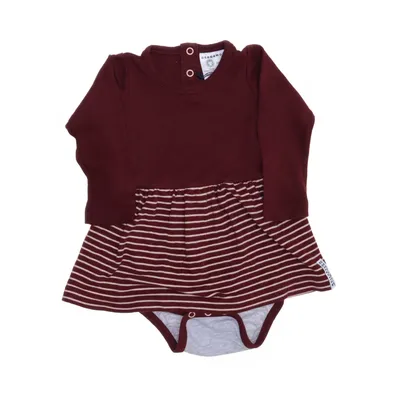 Romper (Rood, Beige) van Geggamoja Organisch katoen, Elastaan