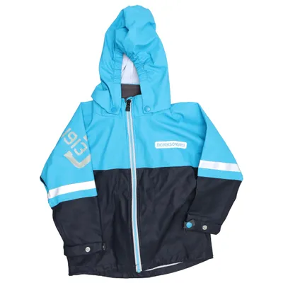 Rain jacket (Blue, Black) from Didriksons 1913 Polyester, Polyurethane