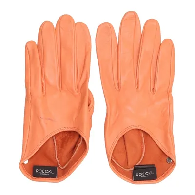 Leren handschoenen (Oranje) van Roeckl Leer
