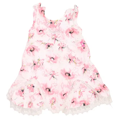 Robe (Blanc, Rose) de Pampolina Coton