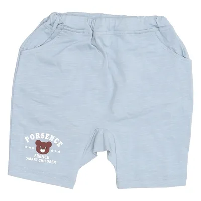 Short de jogging (Bleu) de Presence Coton
