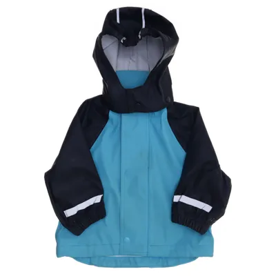 Regenjack (Blauw) van Kaxs by KappAhl Polyester, Polyurethaan