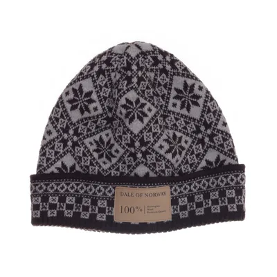 Beaniemössa (Brun, Vit) från Dale of Norway Ull