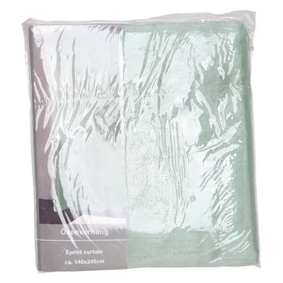 Eyelet curtain (Green) from Lulu