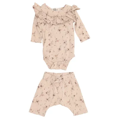 Ensemble (Beige) de MarMar Copenhagen Coton, Élasthane