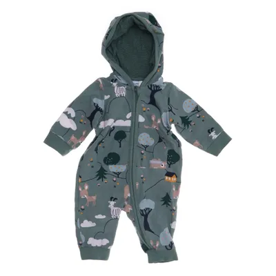 Sparkdräkt (Grön, Flerfärgad) från Polarn O. Pyret Elastan, Ekologisk bomull