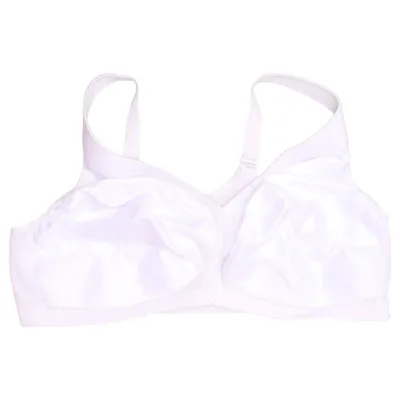 Brassière (Blanc) de Glamorise Coton, Élasthane, Polyamide, Polyester