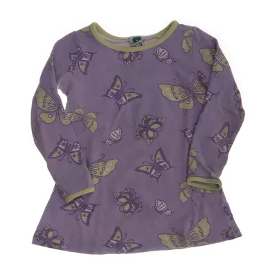 Robe (Violet, Jaune) de Småfolk Coton, Élasthane