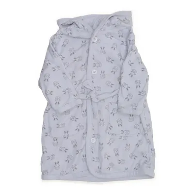 Badrock (Vit, Grå) från Nightwear Bomull