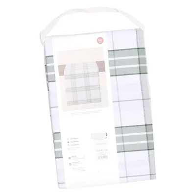 Löpare (Vit, Grå, Grön) från Home & You Bomull, Polyester