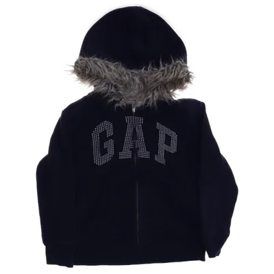 Vinterjacka (Blå) från Gap Kids Bomull, Polyester, Päls, Akryl